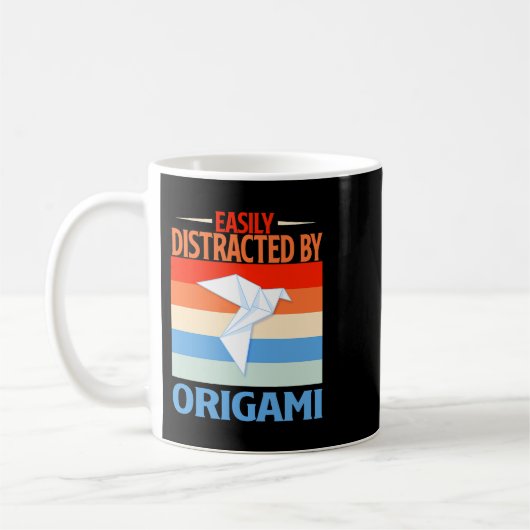 Mug Facilement Distrait Par L'Origami (Gauche)
