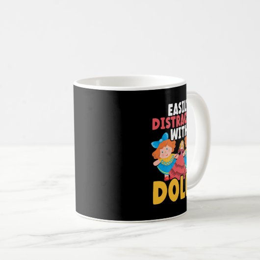 Mug Facilement Distrait Par Poupées Collector Plangono (Devant droit)