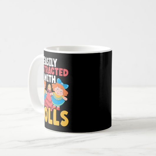 Mug Facilement Distrait Par Poupées Collector Plangono (Devant gauche)