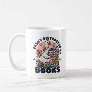 Mug Facilement Distrait Par Un Livre Oie Vintage avec