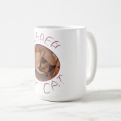 Mug Façonné par chat (Devant droit)