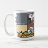 Mug Fact Checkers | Absurd Wordplay Humor Classic (Gauche)