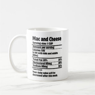 Mug Fact de la nutrition du fromage Mac.w