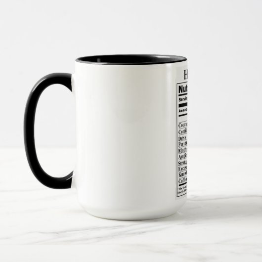 Mug Facteurs nutritifs (Gauche)