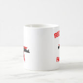 Mug Faction d'armée rouge avec le logo de faction (Centre)