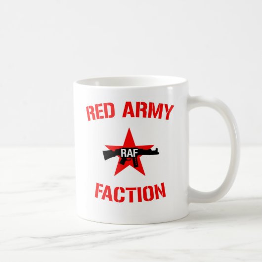 Mug Faction d'armée rouge avec le logo de faction (Droite)