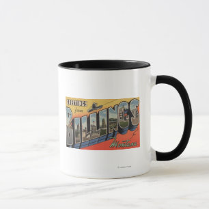 Mug Facturations, Montana - grandes scènes 2 de lettre