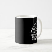 Mug Factures Dans Ma Tête Pêche Drôle Comptabilité Cpa (Devant droit)
