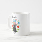 Mug Fado chanteuse avec caravelle portugaise (Devant gauche)