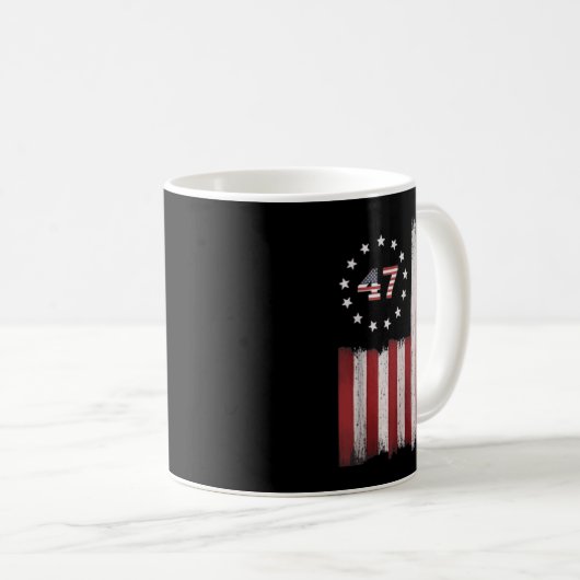 Mug Fafo Drapeau Trump drôle (Devant droit)