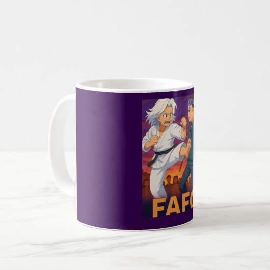 Mug FAFO – Experience Wins Every Time (Devant gauche)