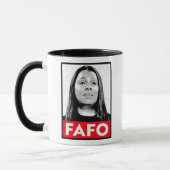 Mug FAFO : Letitia James (Gauche)
