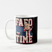 Mug Fafo Trump Drapeau drôle (Gauche)
