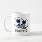 Mug Faim Eyes Drôle Eyeball Pun (Gauche)