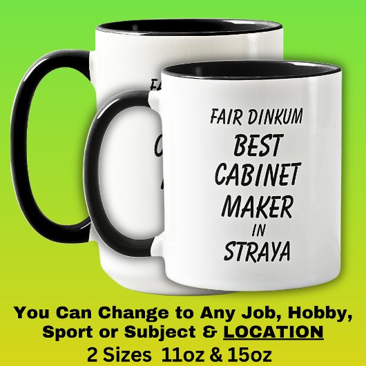 Mug Fair Dinkum MEILLEUR CABINET MAKER à Straya