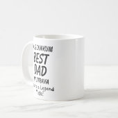 Mug Fair Dinkum MEILLEUR DAD à Straya Vous êtes Légend (Devant gauche)