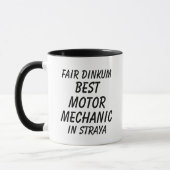 Mug Fair Dinkum MEILLEUR MOTEUR MÉCANIQUE à Straya (Gauche)