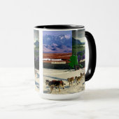 Mug Fairbanks, Alaska Collage (Devant droit)