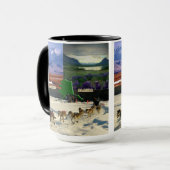 Mug Fairbanks, Alaska Collage (Devant gauche)