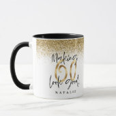 Mug Faire 60 look bonne parties scintillant or fête d' (Gauche)