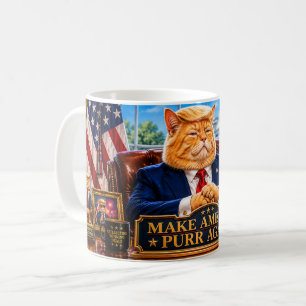Mug Faire à nouveau ronronner l'Amérique – Chat politi