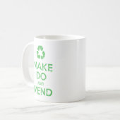 Mug Faire avec et réparer (Devant gauche)