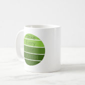 Mug Faire chaque jour des terres quotidien (Devant gauche)