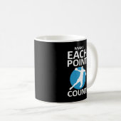 Mug Faire chaque nombre de points - Handball (Devant droit)