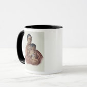 Mug Faire-Chéri-Vont, une femme d'Osage (Devant gauche)