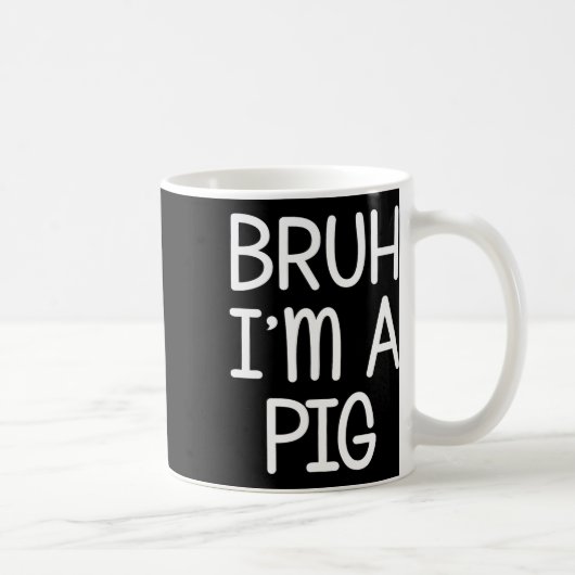 Mug Faire comme si je suis un cochon drôle Lazy Hallow (Droite)