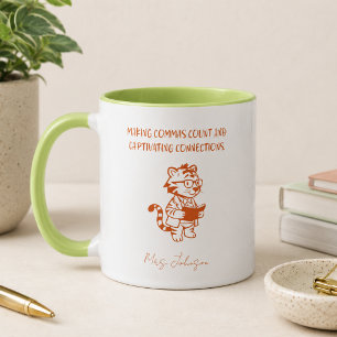 Mug Faire compter les virgules Connexions captivantes