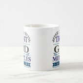 Mug Faire Confiance au Dieu des Miracles Citation d'Es (Centre)