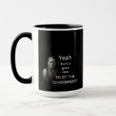 Mug Faire confiance au gouvernement (Gauche)