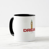 Mug Faire de grands rêves (Devant gauche)