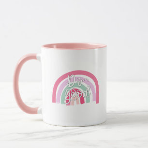 Mug Faire de la bonne boue arc-en-ciel