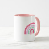 Mug Faire de la bonne boue arc-en-ciel (Devant droit)