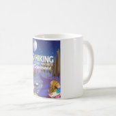 Mug Faire de la randonnée ! (Édition de nuit) (Devant droit)