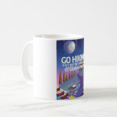 Mug Faire de la randonnée ! (Édition de nuit) (Devant gauche)