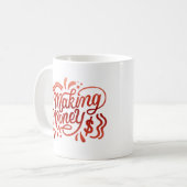 Mug faire de l'argent (Devant gauche)