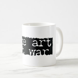 Mug Faire de l'art, pas de la guerre