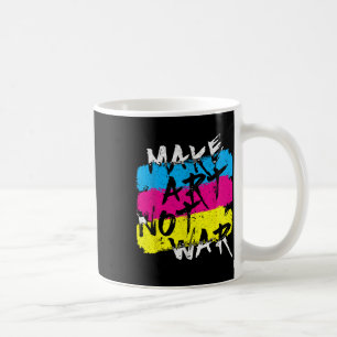 Mug Faire de l'art pas la guerre Graffiti Bombe Art de