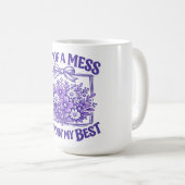 Mug Faire de mon mieux (Devant droit)