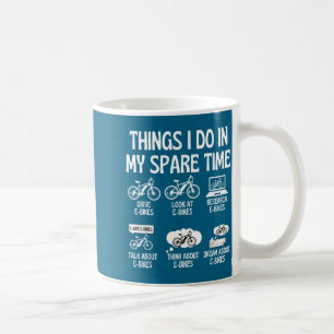 Mug Faire des choses d'amateur de vélo électrique Épar