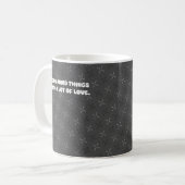 Mug Faire des Choses Difficiles Avec Beaucoup d'Amour (Devant gauche)