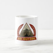 Mug Faire du camping en plein air (Centre)