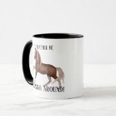 Mug Faire du cheval autour (Devant gauche)
