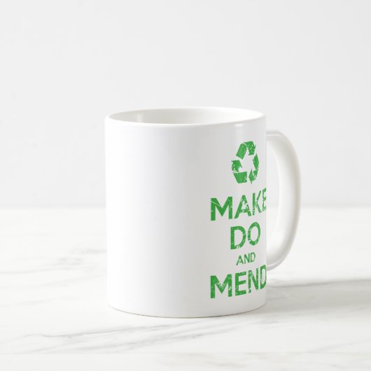 Mug Faire et réparer (Devant droit)