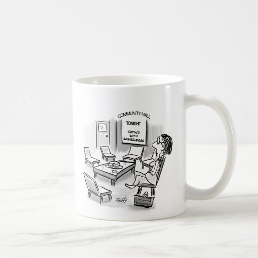 Mug Faire face à la recherche élevée de solitude (Droite)