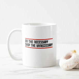 Mug Faire La Necessery Sauter L'Innecessery