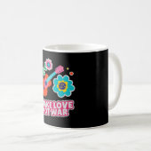 Mug Faire l'amour pas la guerre (Devant droit)